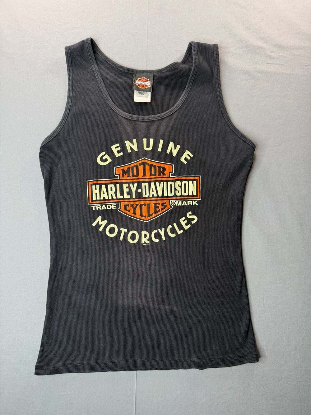 Harley-Davidson Barnett El Paso Texas Black Ribbed Tank Top Women’s XL